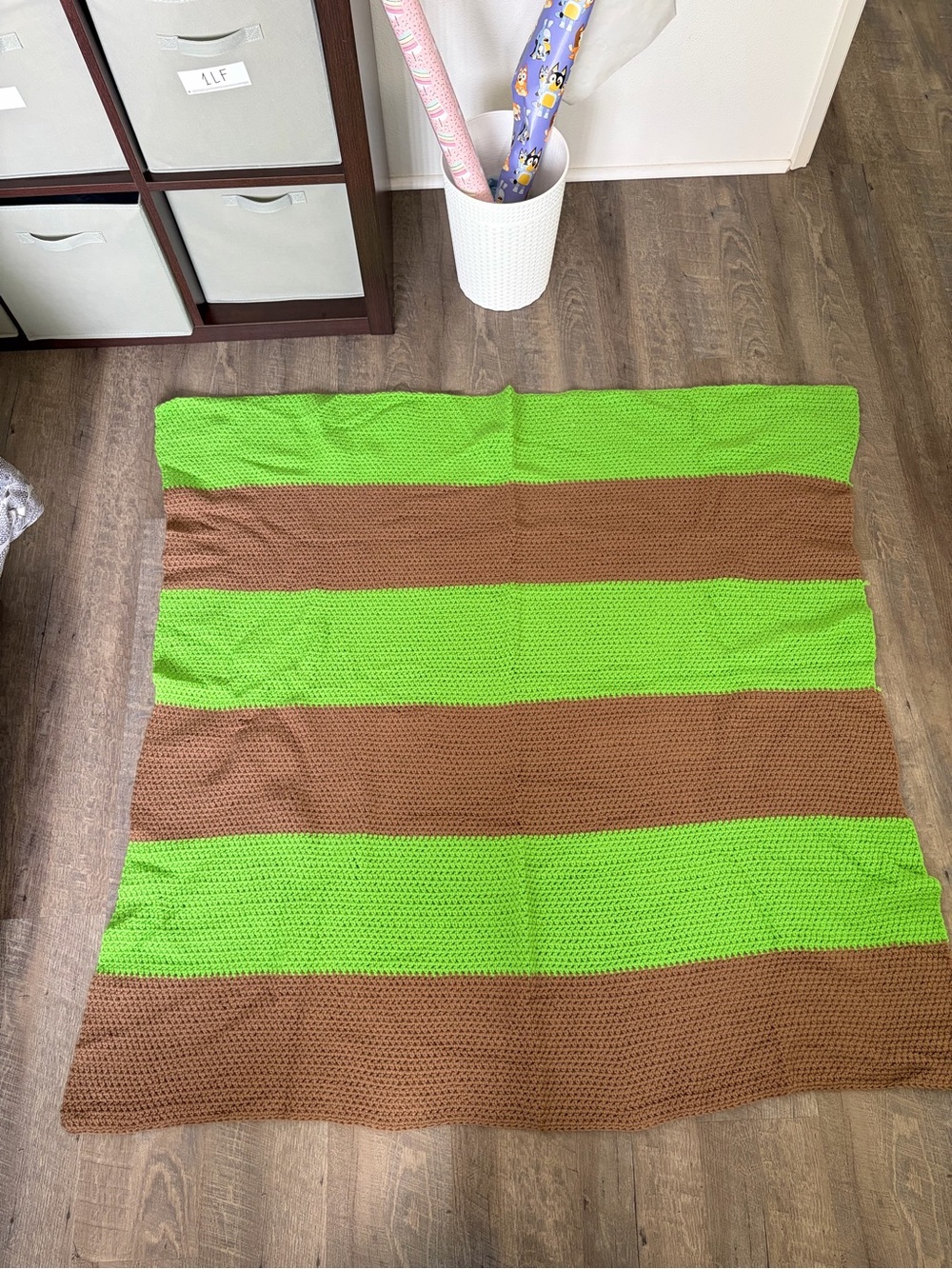 Crochet handmade throw